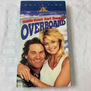 Overboard VHS 1987, 1997 Goldie Hawn Kurt Russell Movie